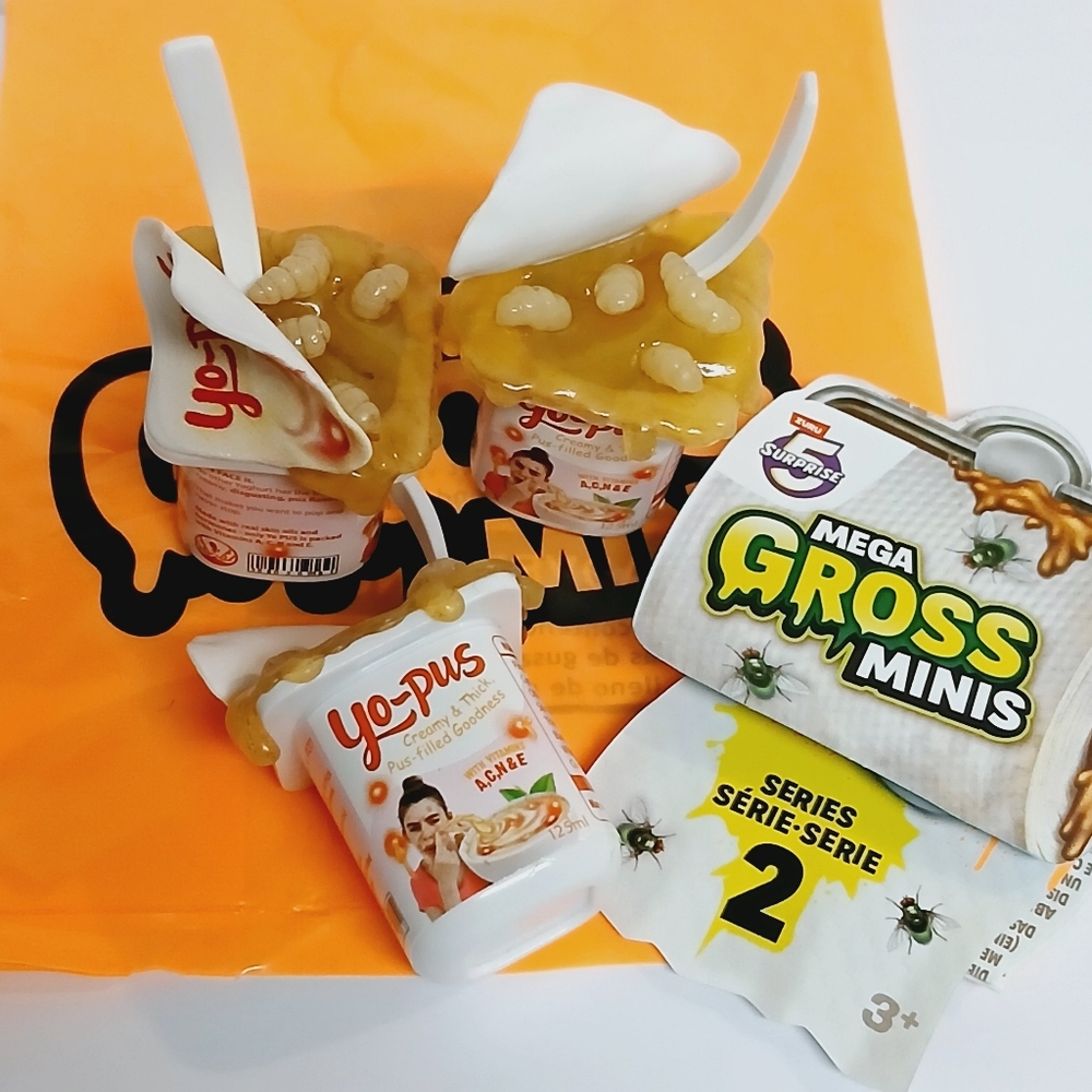 Zuru 5 Surprise Mega Gross Minis Series 2 Yo-Pus Yogurt (3)